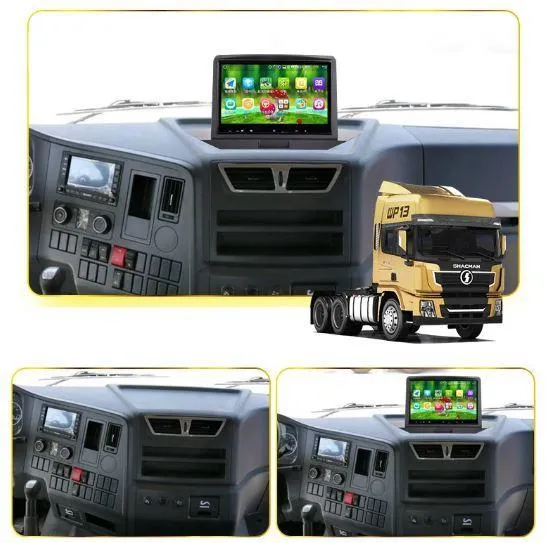 Car Dealz 10.2" Android 10.0 Truck Bus Van Heavy Vehicle Navigation w CAM In Dash