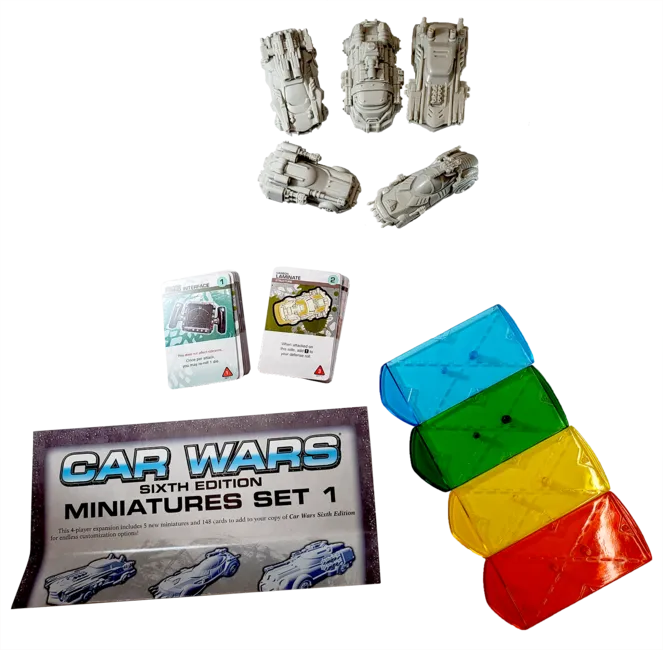 Car Wars Miniatures Set 1