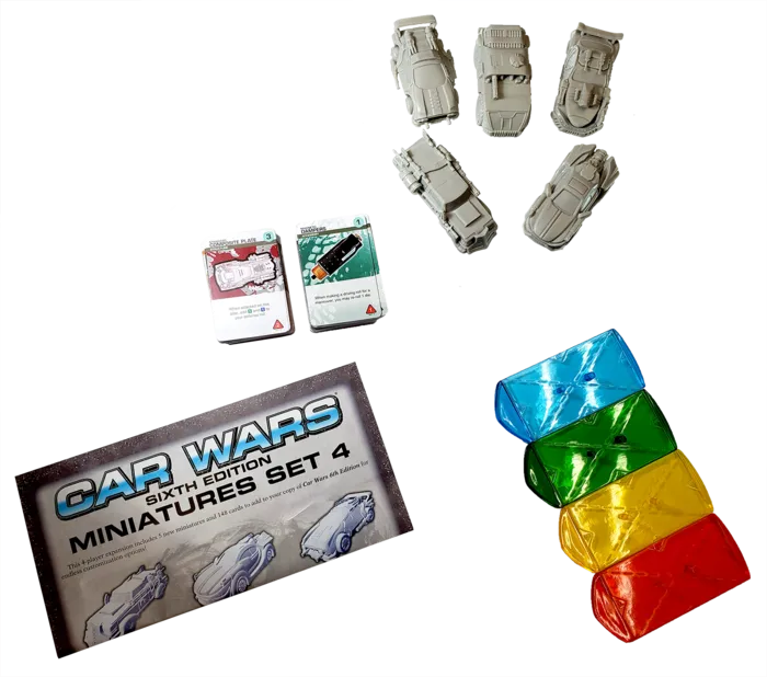 Car Wars Miniatures Set 4