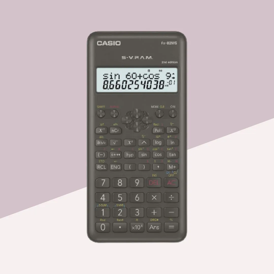 Casio FX-82MS 2nd Gen Non-Programmable Scientific Calculator ( Pack of 1 )