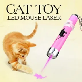 Cat LED Mouse Laser