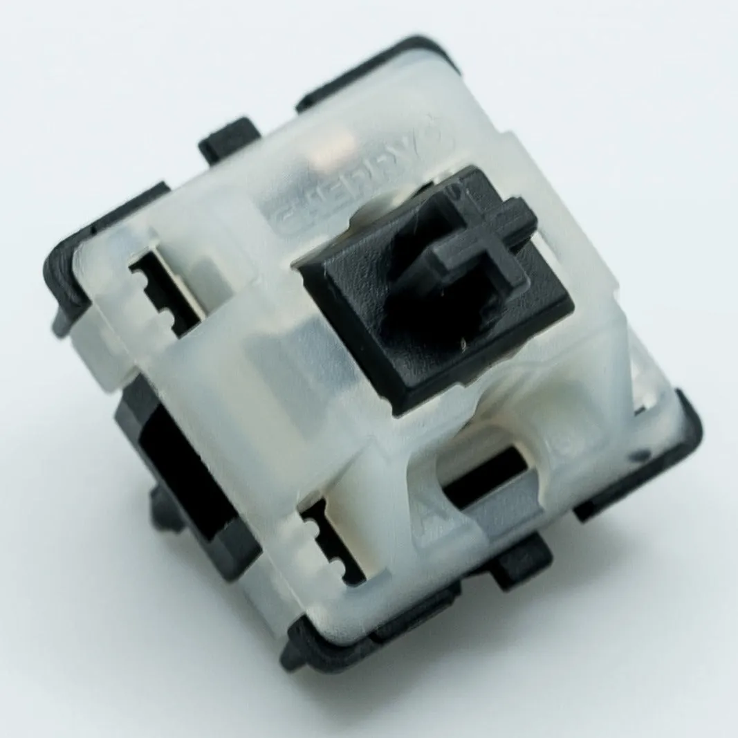 Cherry MX Black Clear Top Nixie Linear Switches