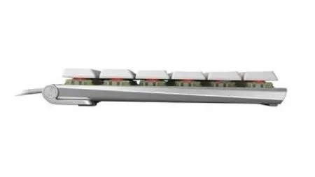 CHERRY MX10.0 Low Profile紅軸 RGB 機械式鍵盤(G8A-25000LYAEU-1) (銀框) G8A-25000LYAEU-1