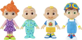 CoComelon CMW0169 Family Set of 4 Figures, Official Movable Figures, Toys from 3 Years