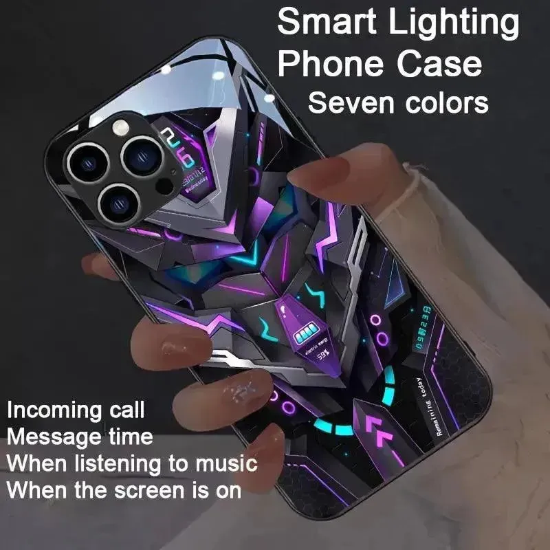 Colourful Smart Voice Controlled Cover (For iPhone)