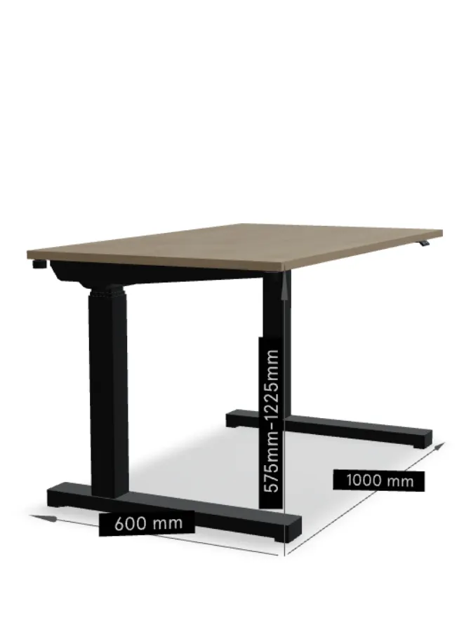 Compact Drive Electric Height Adjustable Desk