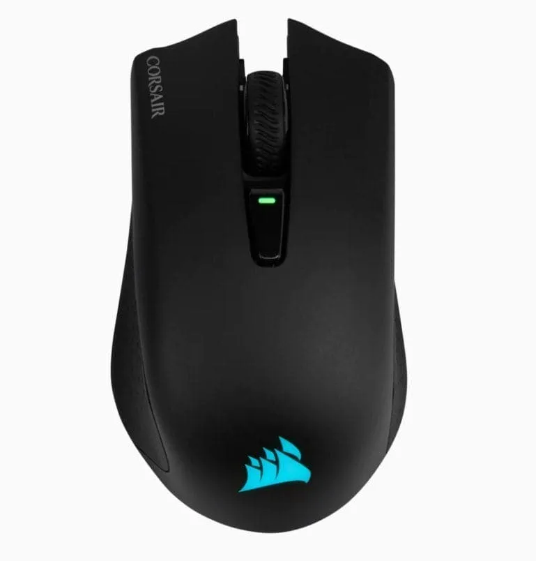 Corsair Gaming Mouse HARPOON RGB WIRELESS 10000 DPI, Wireless connection, Rechargeable, Black