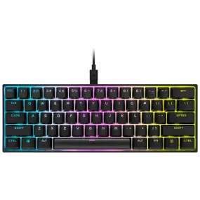 Corsair K65 RGB MINI 60% Mechanical Gaming Keyboard - CHERRY MX SPEED - Black CH-9194014-NA