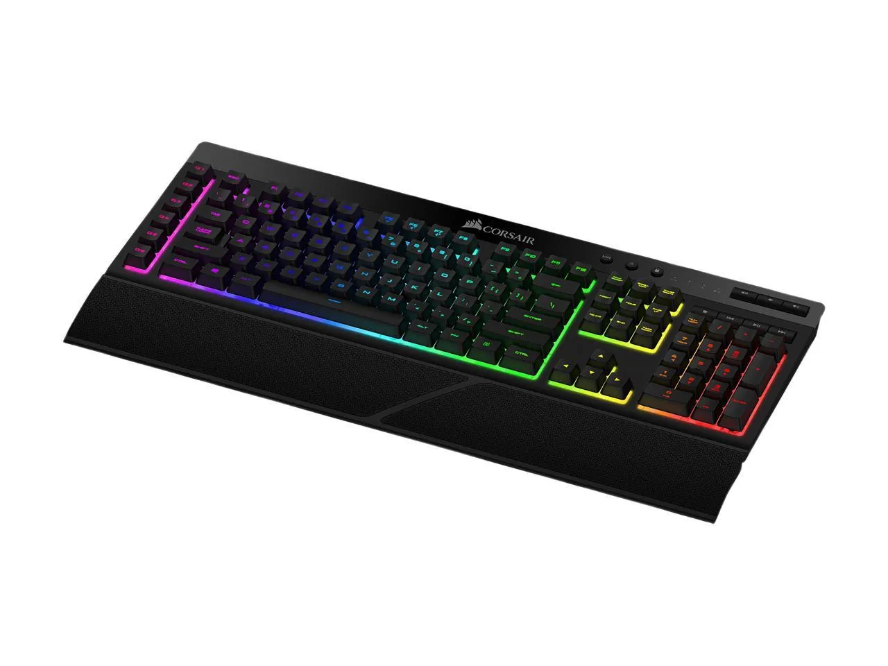 Corsair Keyboard K57 RGB Wireless Gaming Keyboard with SLIPSTREAM Wireless Technology, Backlit RGB LED, Black