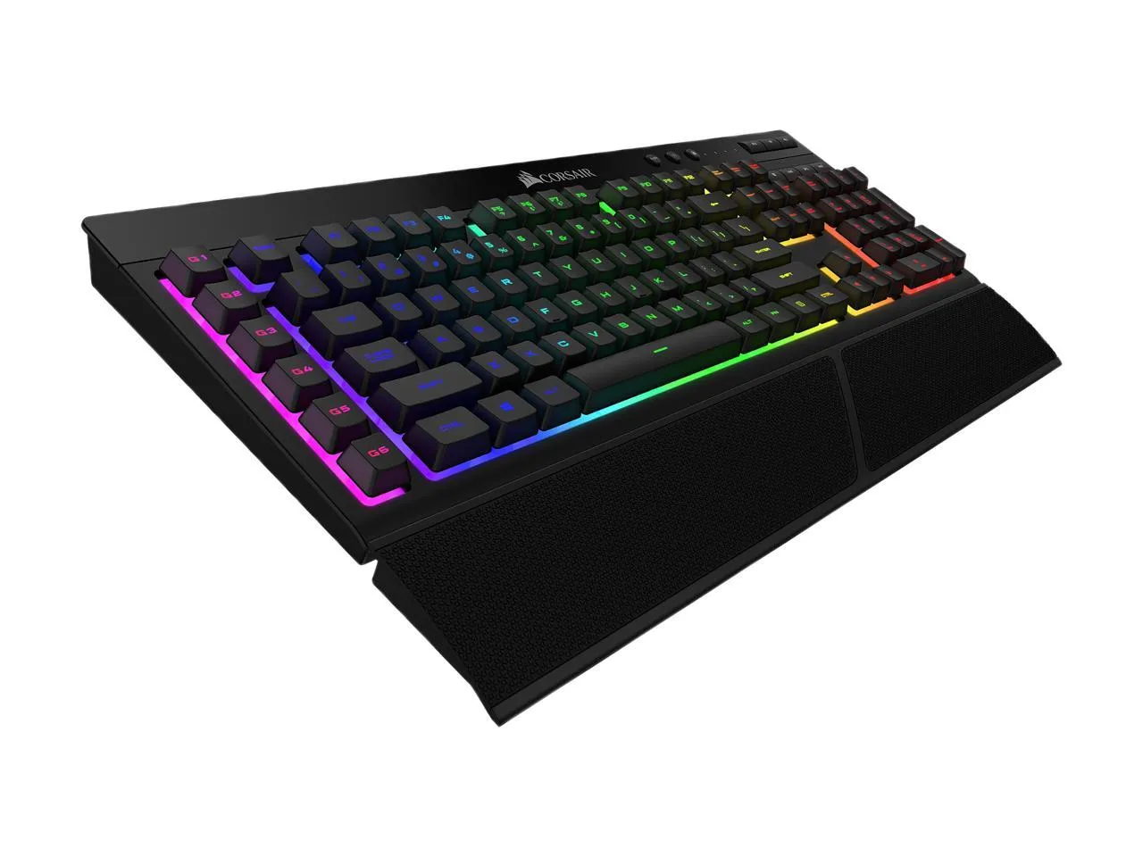 Corsair Keyboard K57 RGB Wireless Gaming Keyboard with SLIPSTREAM Wireless Technology, Backlit RGB LED, Black