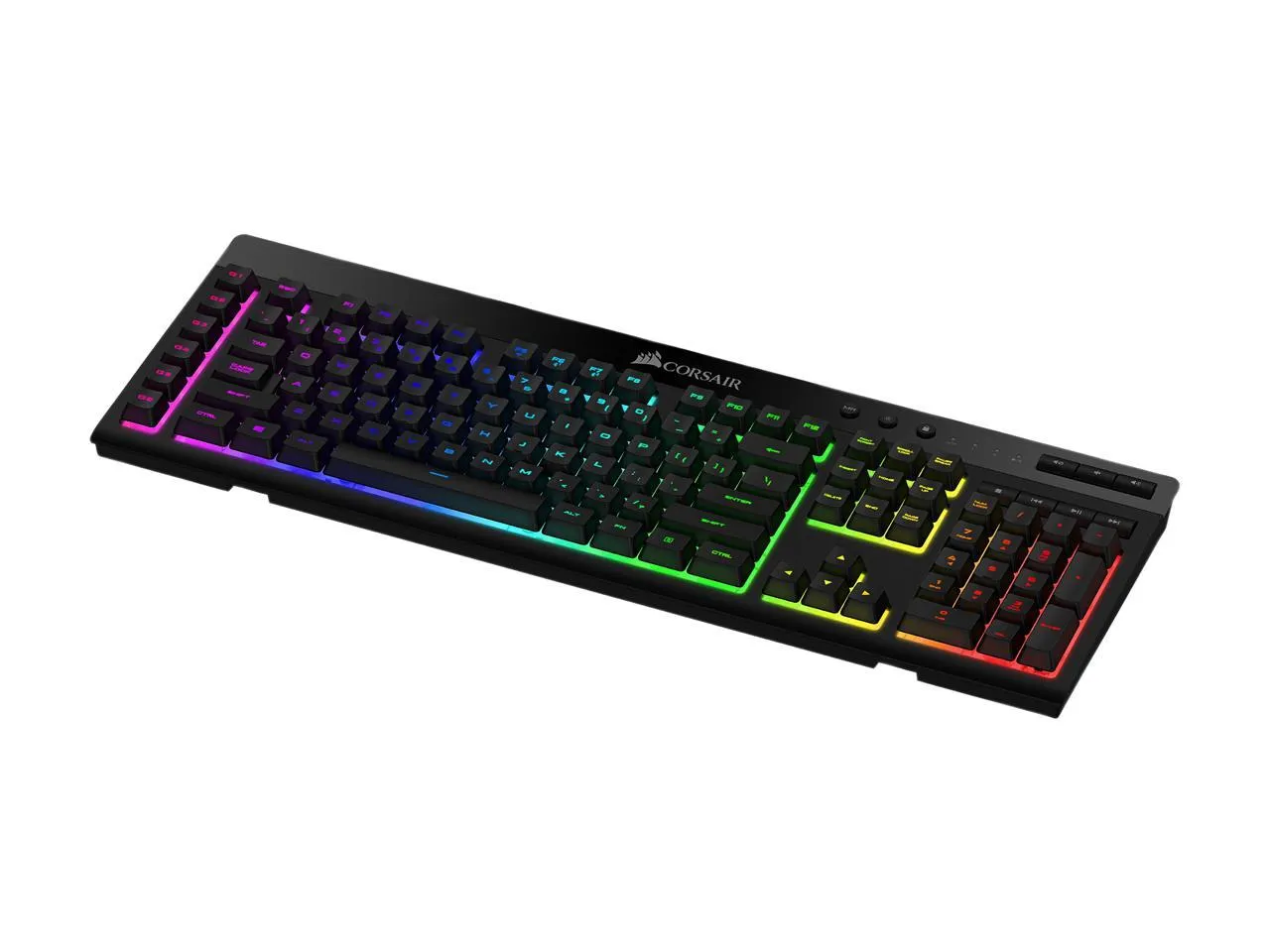 Corsair Keyboard K57 RGB Wireless Gaming Keyboard with SLIPSTREAM Wireless Technology, Backlit RGB LED, Black