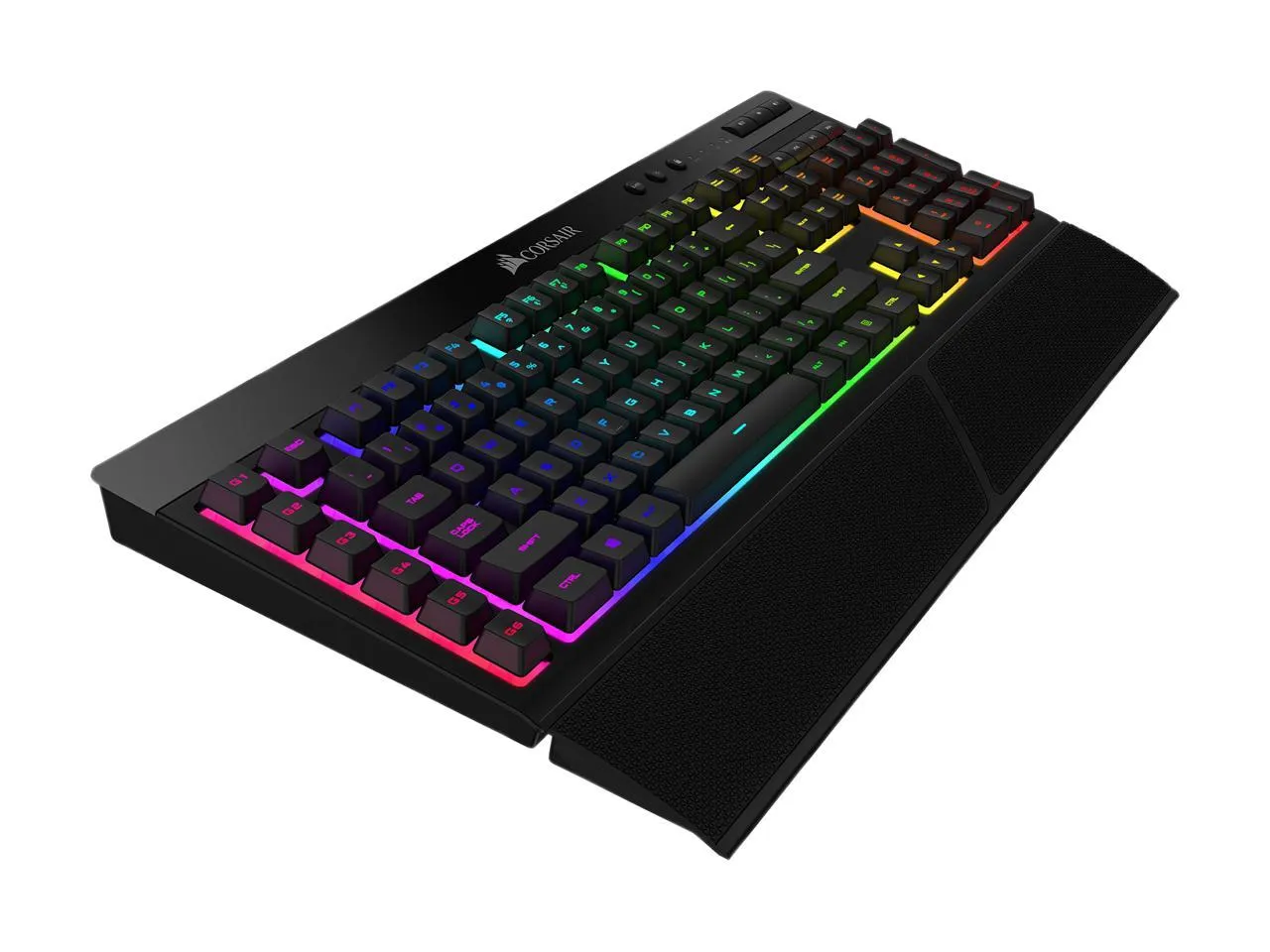 Corsair Keyboard K57 RGB Wireless Gaming Keyboard with SLIPSTREAM Wireless Technology, Backlit RGB LED, Black