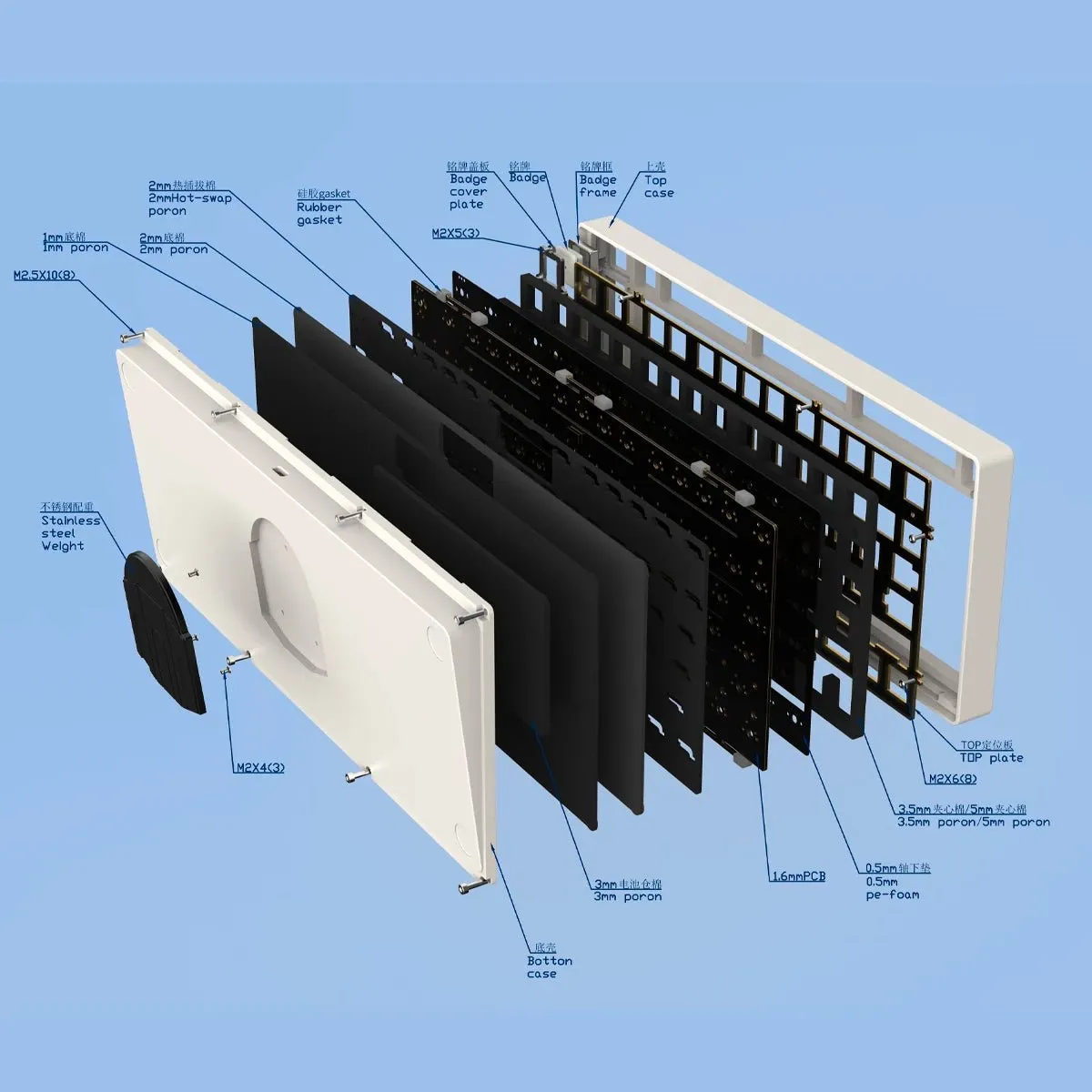 Createkeebs Thera75 V2 Keyboard