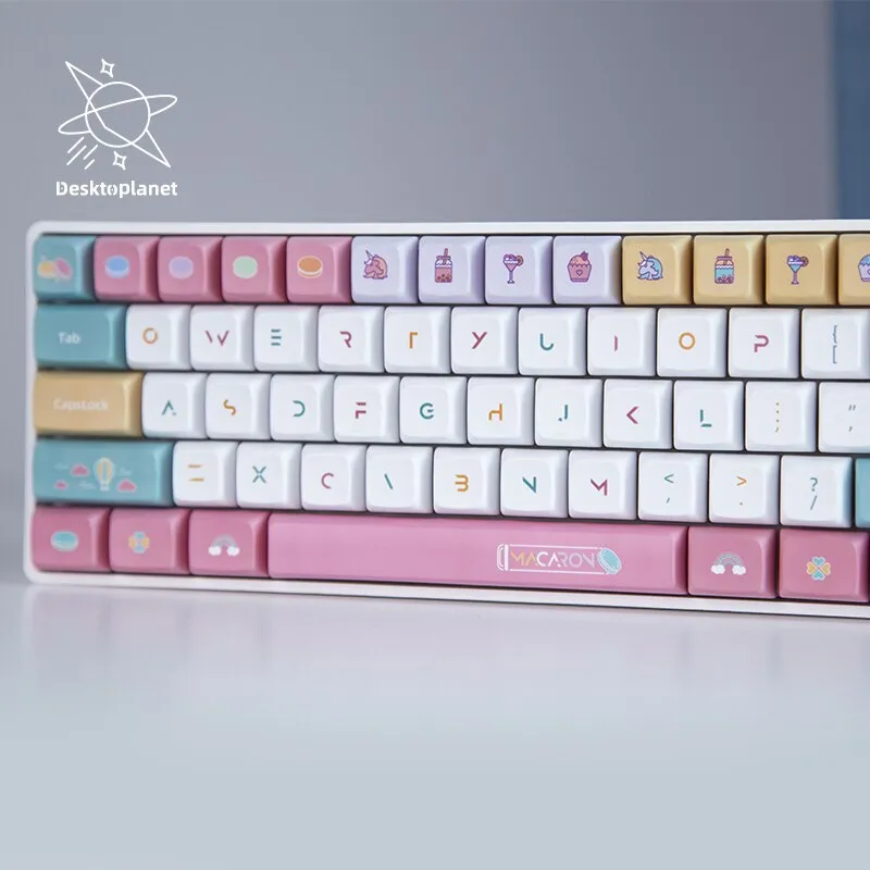 Cute keycaps set| Macaron candy theme