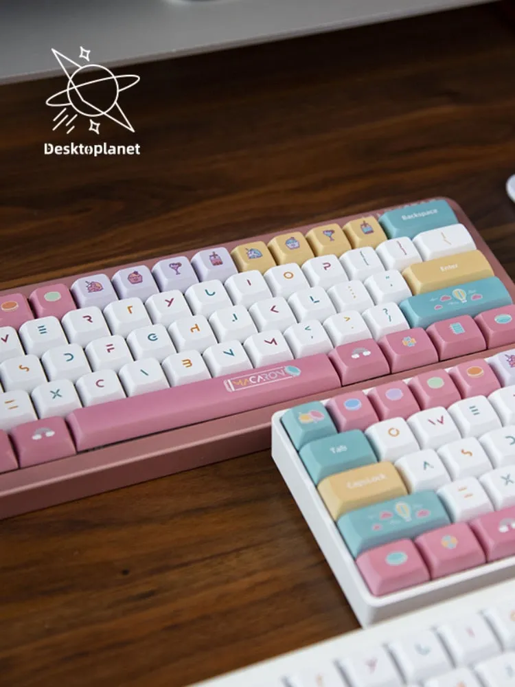 Cute keycaps set| Macaron candy theme