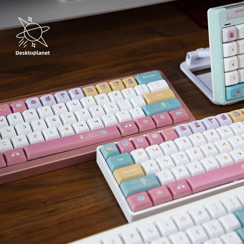 Cute keycaps set| Macaron candy theme