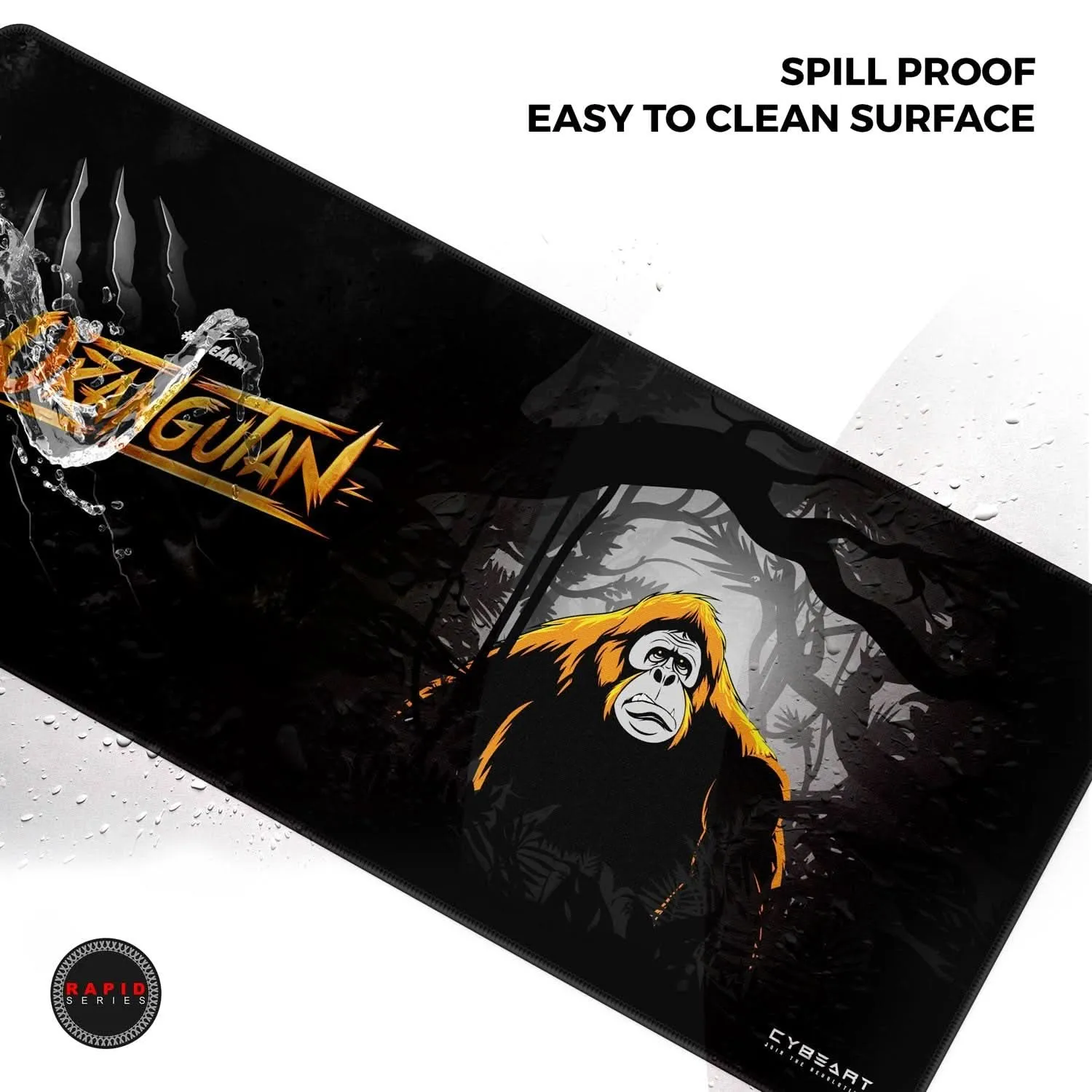 CYBEART ORANGUTAN GAMING MOUSE PAD RAPID SERIES 450 MM (L)