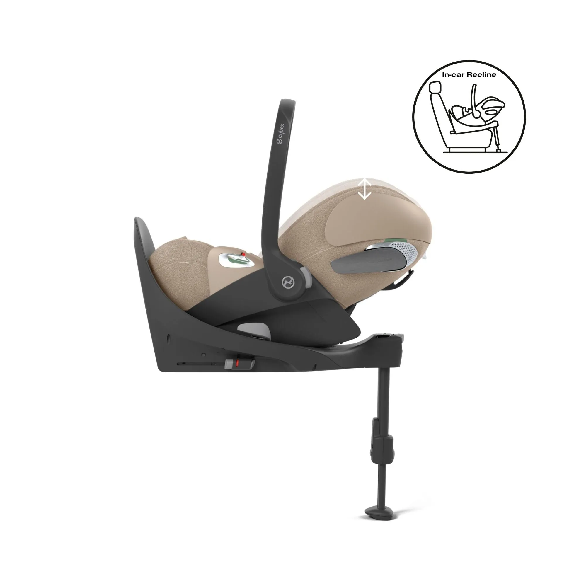 Cybex, Cloud T i-Size Infant Car Seat, Plus Fabric