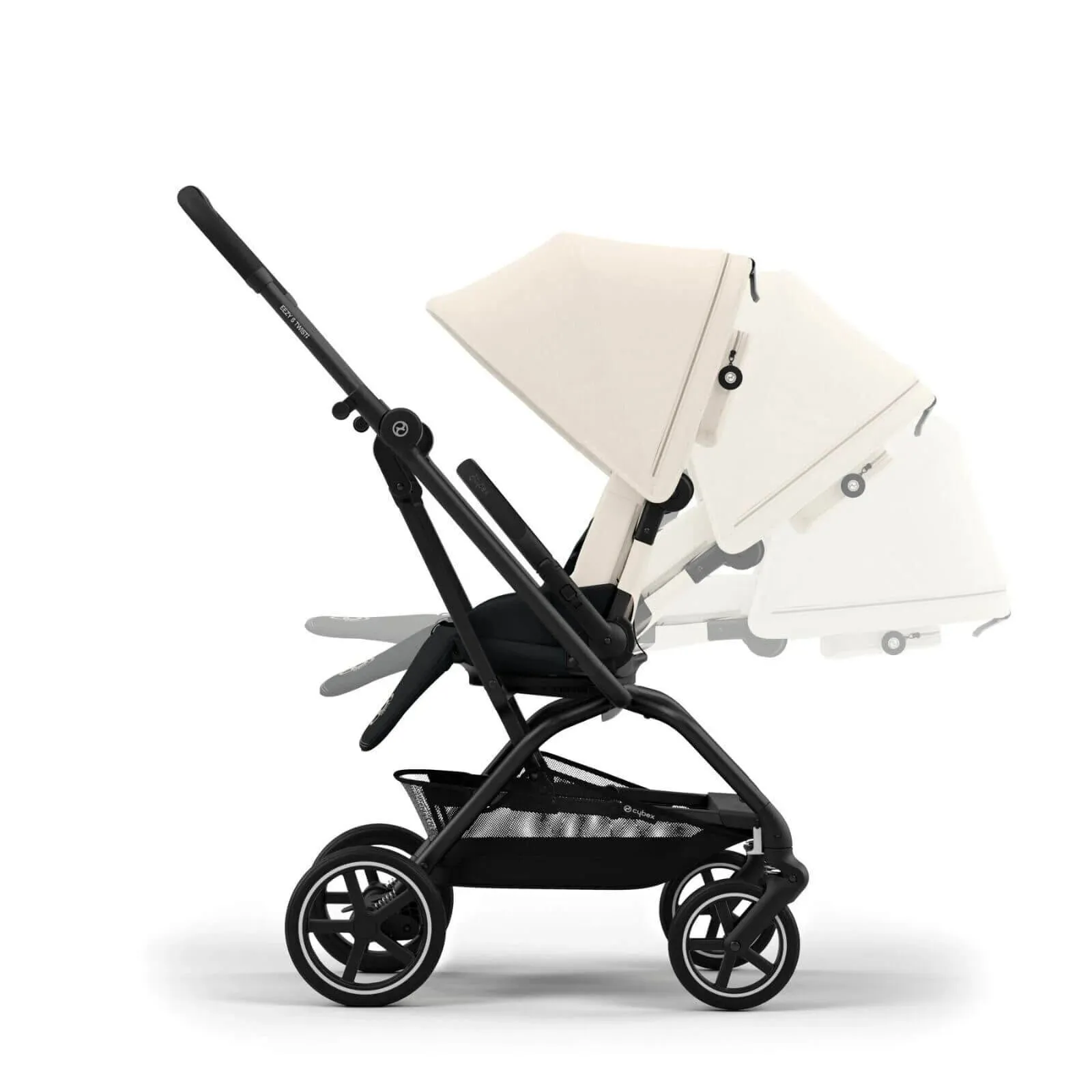 Cybex Eezy S Twist   2 Pushchair - Canvas White