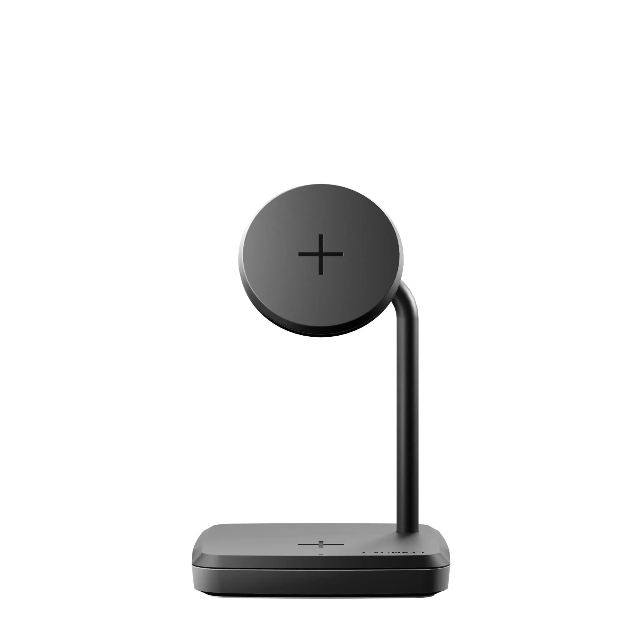 Cygnett ChargeBase 2-in-1 Magnetic Wireless Charger (Black)