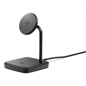 Cygnett ChargeBase 2-in-1 Magnetic Wireless Charger (Black)