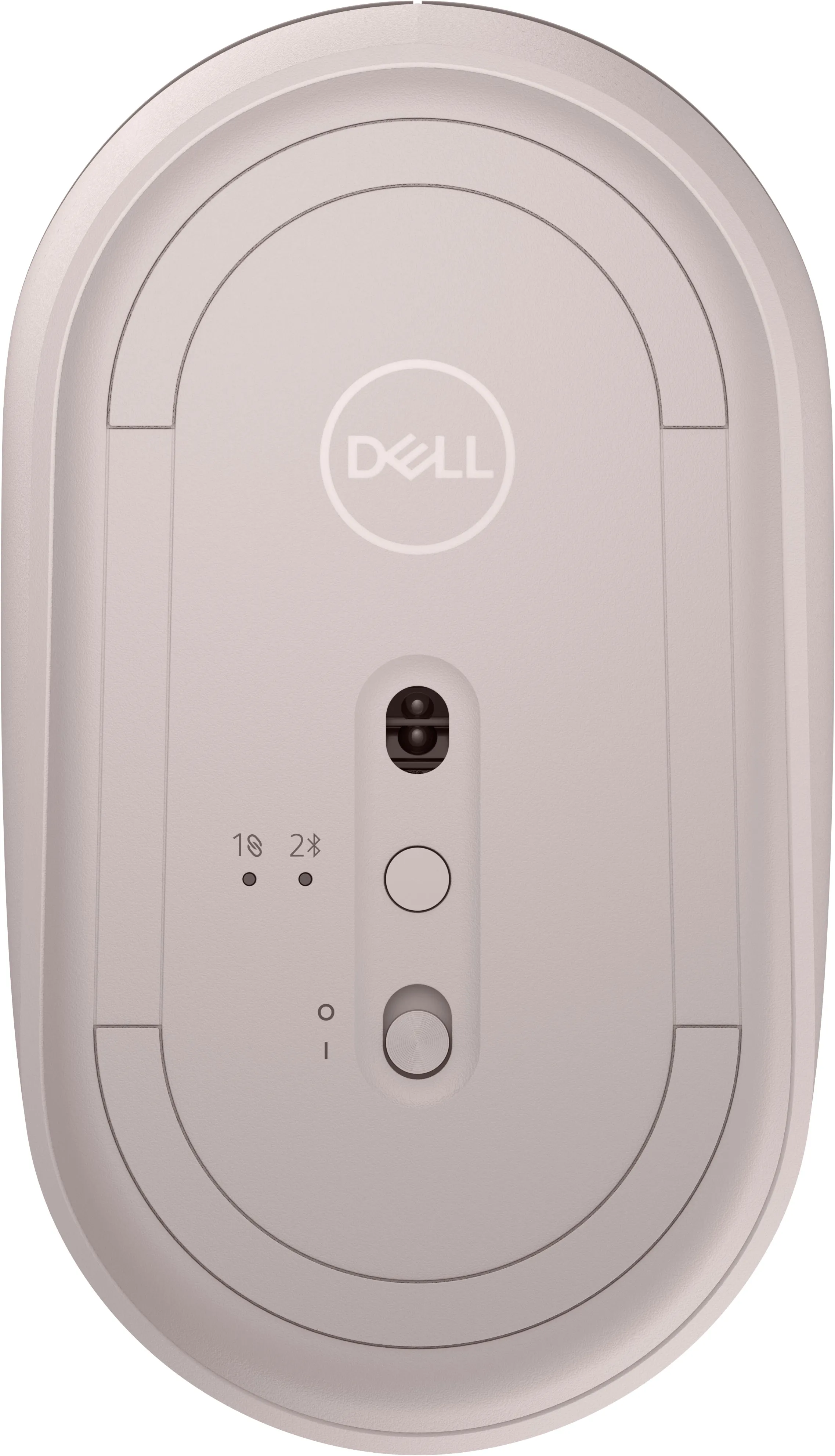 Dell Ms3320w - Mouse - Optical Led - 3 Buttons - Wireless - 2.4 Ghz, Bluetooth 5.0 - Usb Wireless Receiver - Ash Pink -