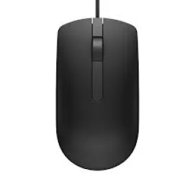 Dell USB Optical Wired Mouse MS116 Black