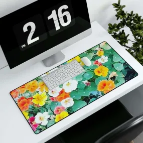 Desk Mat, Optical Mouse Compatible -Garden Collection