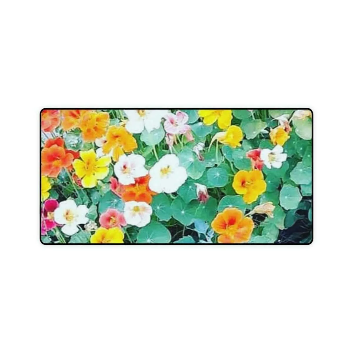 Desk Mat, Optical Mouse Compatible -Garden Collection