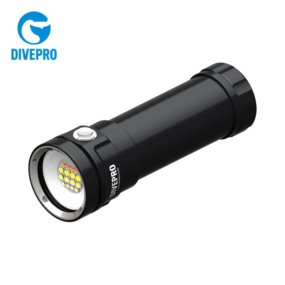 Divepro D80F Plus - 7000mah battery pack charger ball mount