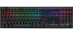 Ducky One 2 Backlit Pbt Gaming Keyboard, Mx-Silent-Red, Rgb Led - Black