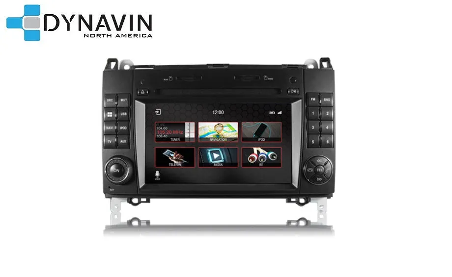 Dynavin N7 Pro Radio Navigation Mercedes A-Class W169 (04-12) 7" Touchscreen Android Auto / Apple Carplay