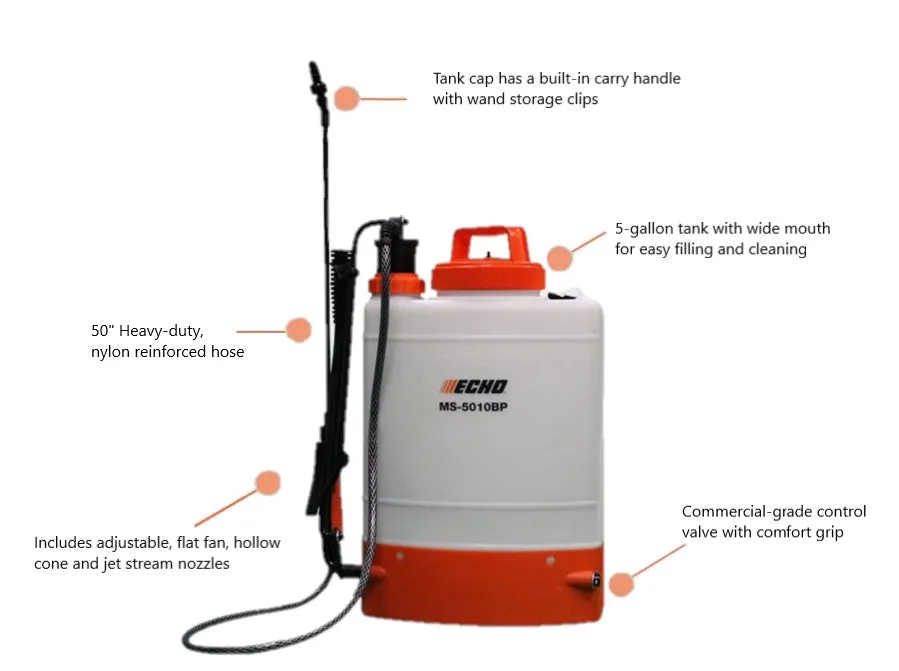 ECHO MS-5010BP Backpack Sprayer