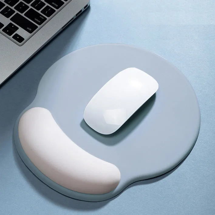 Ergonomic Mouse Pad with Silicone Wrist Rest