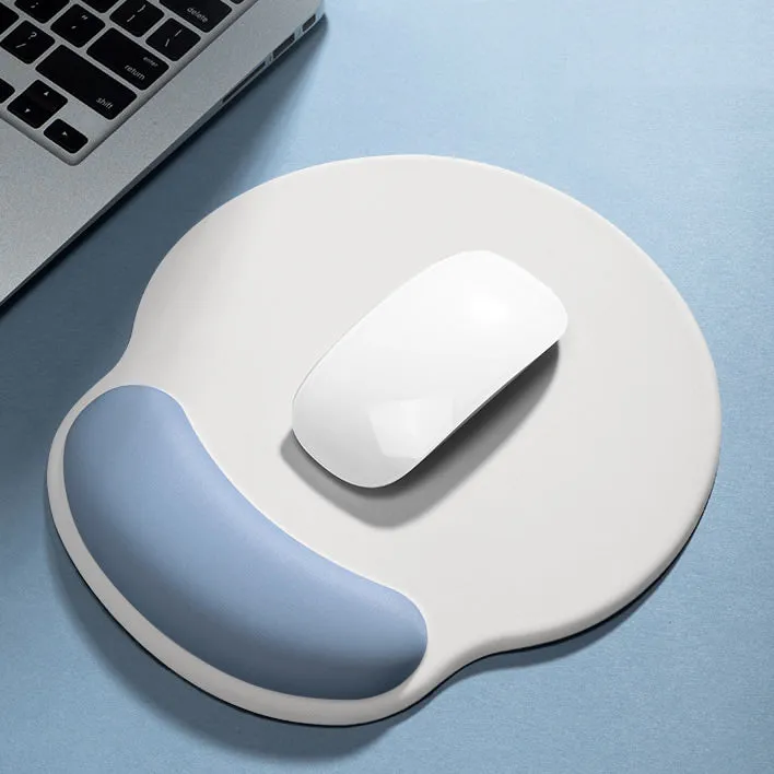 Ergonomic Mouse Pad with Silicone Wrist Rest