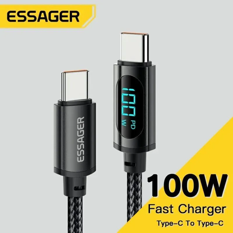 Essager PD Fast Charging Type C Cable - Ultimate Charging Solution for Mobile Devices - Efficient & Safe