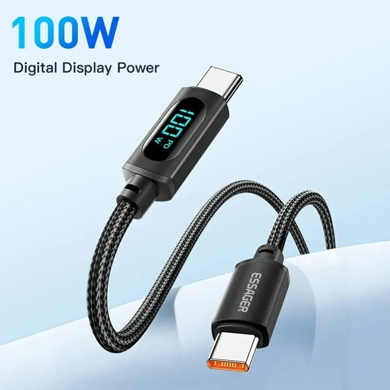 Essager PD Fast Charging Type C Cable - Ultimate Charging Solution for Mobile Devices - Efficient & Safe