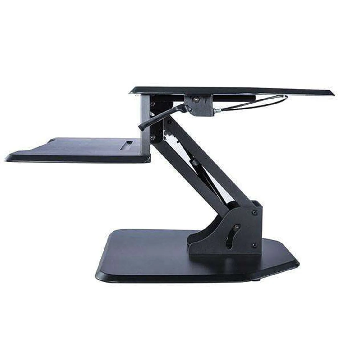 Eureka Ergonomic 28 Inch Corner Standing Desk Converter ERK-DCC-28C, Cherry