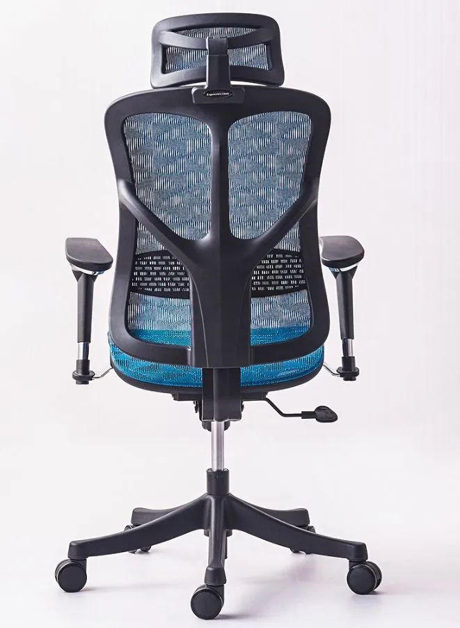 Executive High Back Office Chair with Adjustable Height, Headrest, and Armrest  and Back Support for Home, Office and Shops