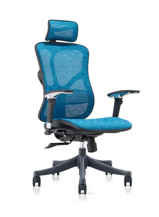 Executive High Back Office Chair with Adjustable Height, Headrest, and Armrest  and Back Support for Home, Office and Shops