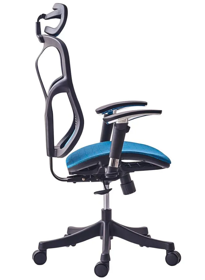 Executive High Back Office Chair with Adjustable Height, Headrest, and Armrest  and Back Support for Home, Office and Shops