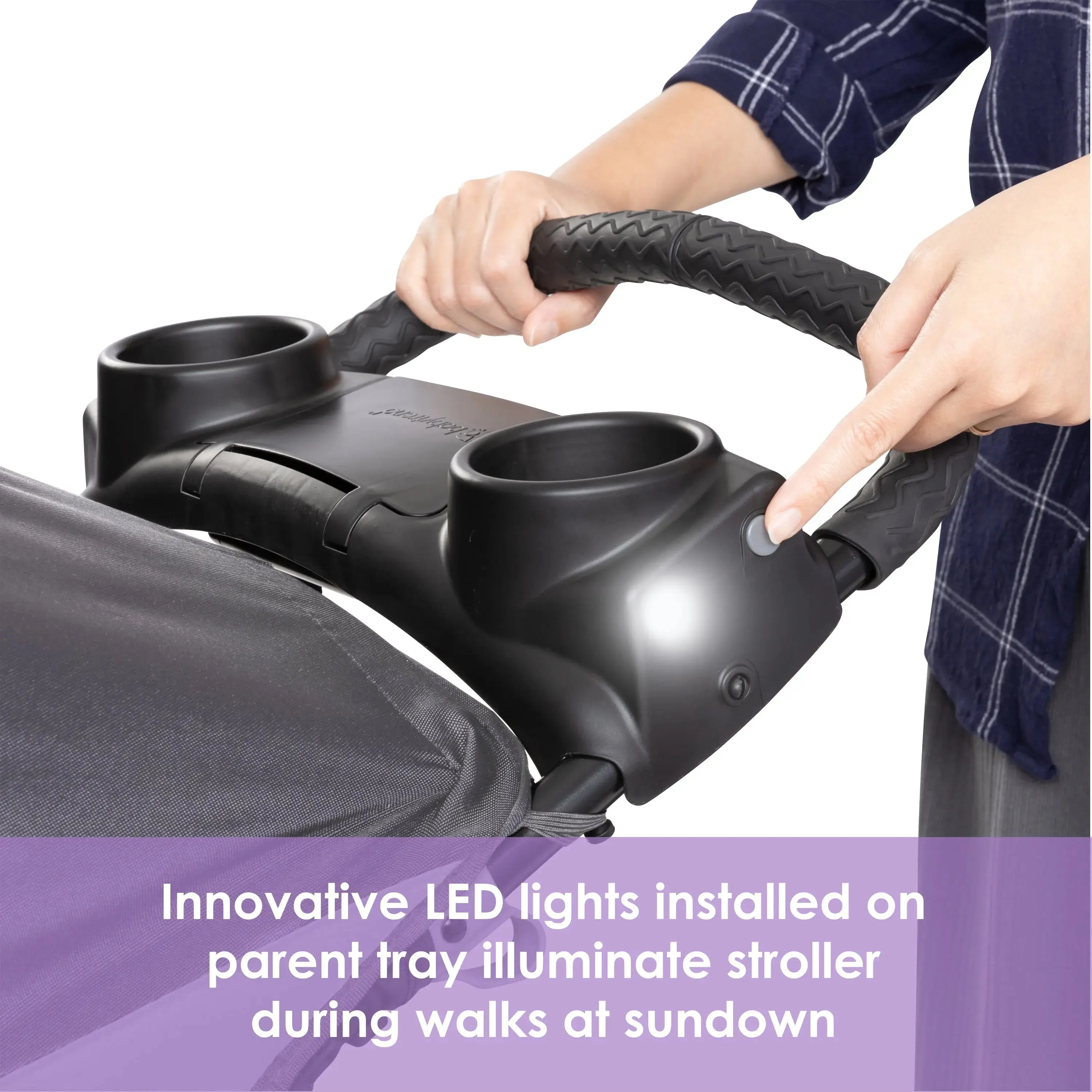 Expedition® Zero Flat Jogger Travel System with LED Lights EZ-Lift™ PLUS Infant Car Seat