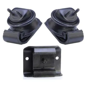 Fits 2001-2004 Pathfinder Front Wheel Drive Engine & Transmission Mounts 3pc Kit