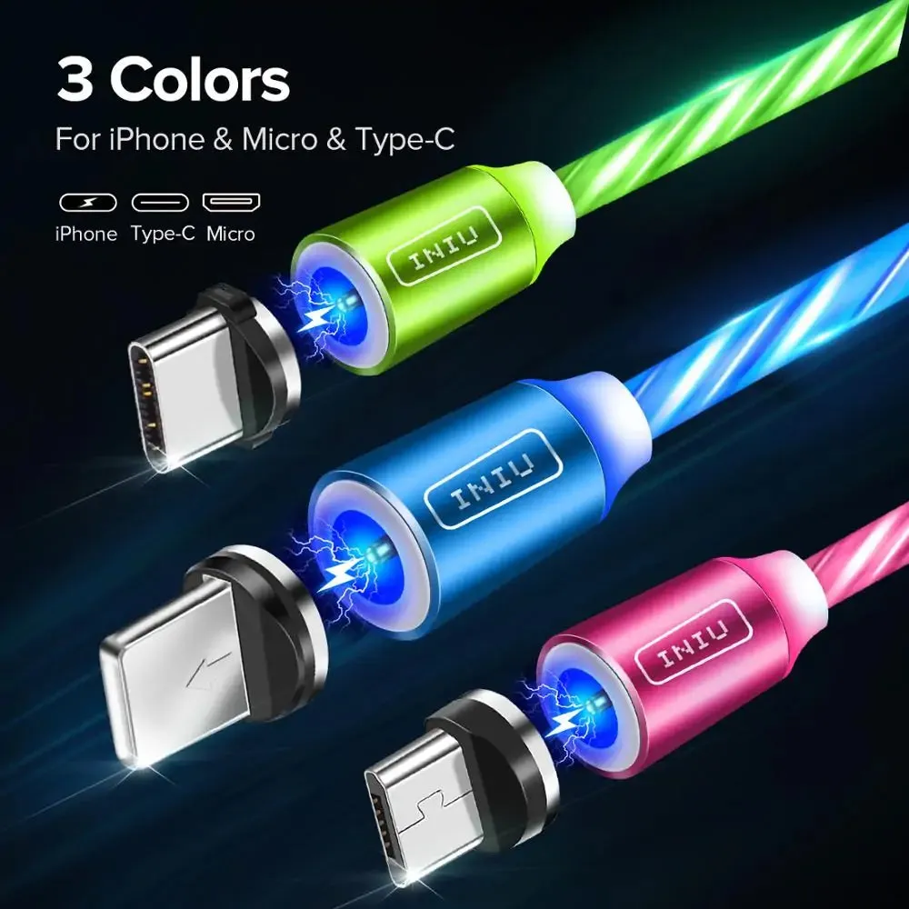 Flow Luminous Lighting Magnetic USB Cable