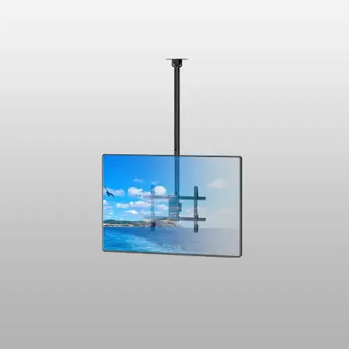 From 42.9” to 66.5” Height Adjustable Ceiling Mount TV Bracket - Fits most 43-86 inch TVs