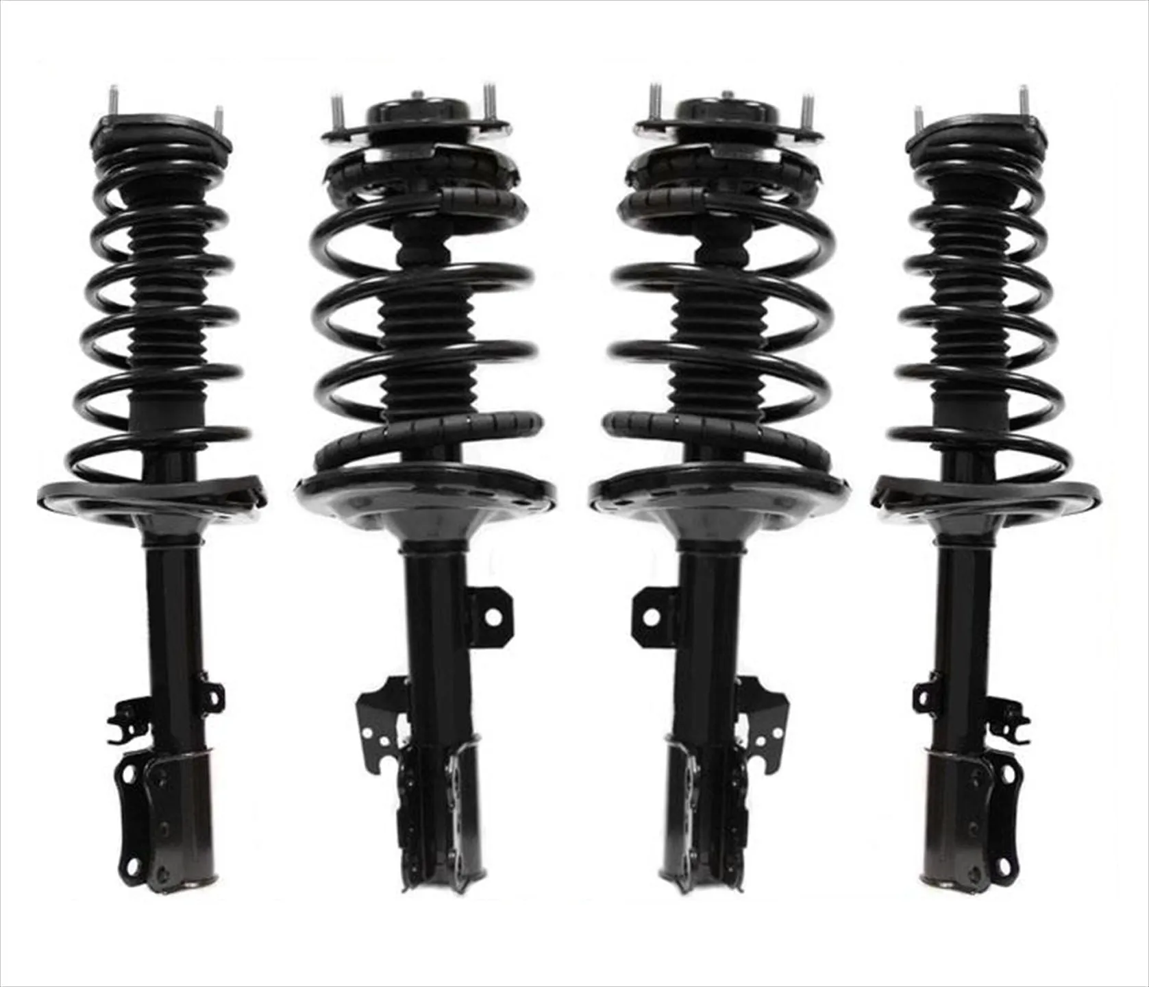 Front & Rear Complete Coil Spring Struts for Toyota Camry Hybrid 4pc 07-11