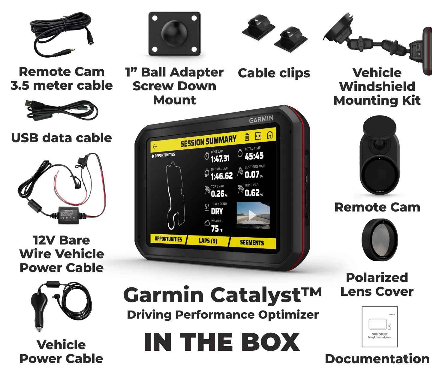 Garmin Catalyst Driving Performance Optimizer