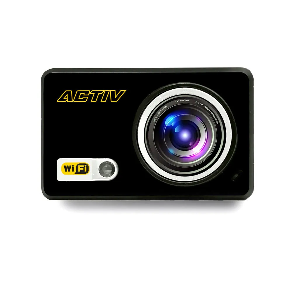 Gear Pro Activ Full Hd 1080P Hi-Res Mini Sports Action Camera And Camcorder With Wi-Fi (Black)