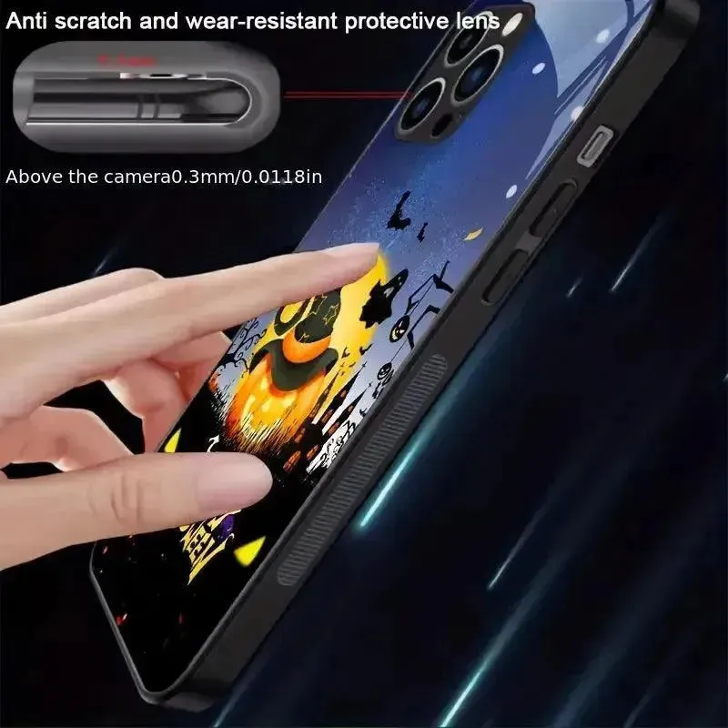 Glowing Halloween Theme Smart Voice Controlled Cover (For Samsung)