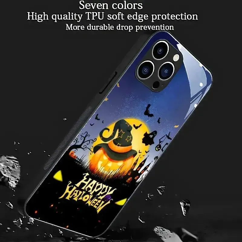 Glowing Halloween Theme Smart Voice Controlled Cover (For Samsung)